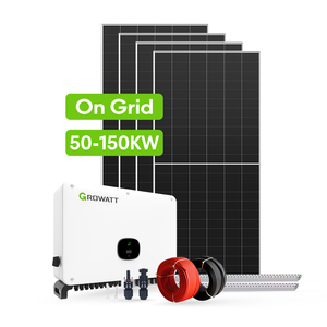 ระบบพลังงานแสงอาทิตย์อุตสาหกรรม Growatt 50 กิโลวัตต์ 100 กิโลวัตต์ แบบ All-in-One ระบบโซลาร์เซลล์แบบเชื่อมต่อกับระบบไฟฟ้าสาธารณะ - Product Image 1
