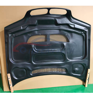 Per <span class=keywords><strong>BMW</strong></span> <span class=keywords><strong>Serie</strong></span> 3 E46 Coupé <span class=keywords><strong>2</strong></span> porte pre-restyling, cofano in fibra di carbonio, presa d'aria per cofano, copertura motore, kit carrozzeria - Product Image 2