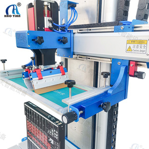 Máquina de Serigrafía Haotian S-3050G, Totalmente Automática, Superficie Plana de 350mmX550mm, Impresión Monocromática - Product Image 1