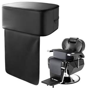Fauteuil de barbier pour enfants en gros, cuir synthétique, fonction de massage, coussin en éponge douce, repose-pieds réglable, pompe hydraulique - Product Image 4