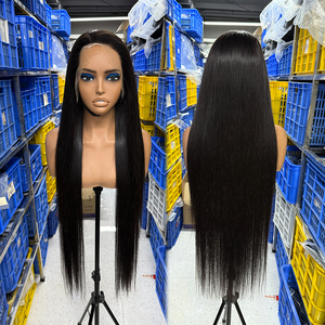 Pelucas de Cabello Humano para Mujeres Negras, Cabello Vietnamita con Cutícula Alineada, Peluca de Encaje Completo HD, Cabello Humano con Frente de Encaje - Product Image 1