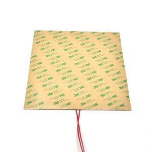 Xiaoshu דוד גמיש dc 24v חימום חשמלי משטח 250*250 מ "מ חום סרט עם דבק למדפסת 3D - Product Image 4