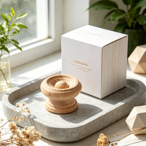 Poignées et boutons de tiroir en bois de haute qualité, couleur personnalisée, surface lisse, pour commodes, armoires et meubles de maison - Product Image 4