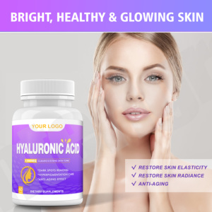 Capsule cosmétique d'acide hyaluronique de supplément d'acide hyaluronique de matière première d'approvisionnement de collagène de soins de la peau d'OEM - Product Image 2