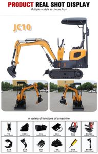 मुफ्त शिपिंग नए 1 टी मिनी खुदाई करने वाले ई 1 टन हाइड्रोलिक मिनी डिगर माइक्रो बैगर गार्डन कृषि बिक्री के लिए - Product Image 4