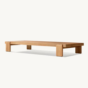 Ensemble de canapés de patio en teck massif de luxe moderne, mobilier d'extérieur de haute qualité, imperméable et durable pour villa, hôtel, cour et jardins - Product Image 6