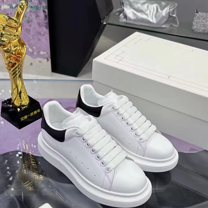 High-quality Designer Brand Men's <b>Shoes</b> Thick-soled Breathable Leather Casual <b>Shoes</b> Luxury Running Walking <b>Shoes</b> - Product Image 3