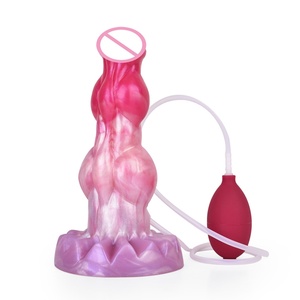 NNSX Erotic Animal Dog Cock Squirting <b>Dildo</b> for Women G-Spot Anal Plug Ejaculating Sex Toys for Woman - Product Image 1