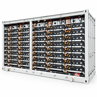 Système de stockage d'énergie par batterie conteneurisée (BESS) à l'échelle MWh pour les réseaux électriques et les centrales solaires renouvelables
