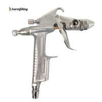 Aérographe pneumatique professionnel K-3 mini, qualité DIY, avec alimentation par gravité et pression pour la peinture sur cuir et pistolets de pulvérisation.