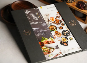 Cubierta de Menú de Cuero Personalizada para Restaurante, Portamenús de PU con Letras para Cafetería, Libreta de Menú para Hotel y Bar - Product Image 4