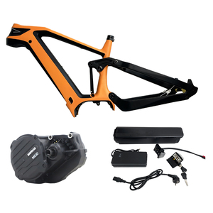 Vélo électrique à moteur central <span class=keywords><strong>DIY</strong></span> <span class=keywords><strong>Bafang</strong></span> M620 M630 1500w, cadre en fibre de carbone avec moteur et batterie en option - Product Image 3