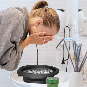 Nouvelle Conception 2026 : Appareil de Cryothérapie Faciale Pliable pour Bain de Glace du Visage avec Bac à Glaçons Intégré - Product Image 3