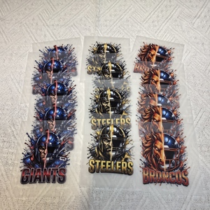 <span class=keywords><strong>Vinilo</strong></span> Termoadhesivo Personalizado para Camisetas de Fútbol, con Diseño de Logotipo en Gel Plástico - Product Image 3