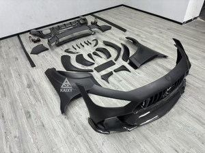 KXY ชุดบอดี้คิทกว้างสไตล์ <span class=keywords><strong>RT900</strong></span>สำหรับ Mercedes Benz GT43 GT50 GT53 GT63กันชนหน้าหลังดิฟฟิวเซอร์กันชนสปอยเลอร์กระโปรงข้าง - Product Image 2