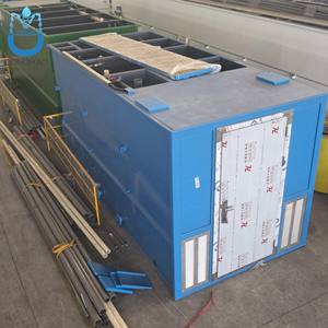 محطة معالجة مياه الصرف الصحي المحمولة في حاويات، محطة معالجة مياه الصرف الصحي بتقنية MBR، محطة معالجة مياه الصرف الصحي للمخيمات، سعة 50-200 متر مكعب - Product Image 1