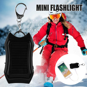 Cargador Solar para Llavero, Cargador Solar Móvil de 1200 mAh, Fuente de Alimentación, Cargador/Batería de Ahorro de Energía para Teléfono Celular, Nuevo - Product Image 4