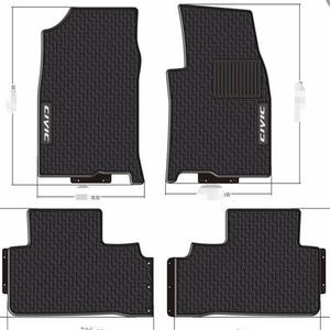 Véhicules Intérieur <span class=keywords><strong>Tapis</strong></span> de Sol 4 Pièces En Plastique Universelle En <span class=keywords><strong>Caoutchouc</strong></span> <span class=keywords><strong>Tapis</strong></span> De Sol De Voiture - Product Image 5