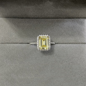 Bague pour femme SPJ Luxury Designer Fine Jewelry S925 en argent sterling micro-pavé entièrement sertie de diamants, saphir bleu royal et zirconias. - Product Image 4