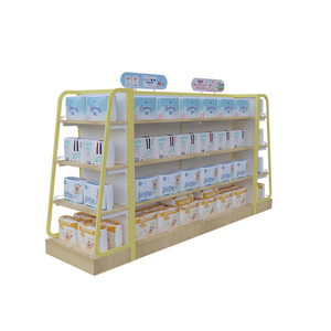 Baby Shop Shelves Metallic Customized Light Duty Store Style Stand Simple and <strong>Beautiful</strong> <strong>Rack</strong> Display Shelf - Product Image 2