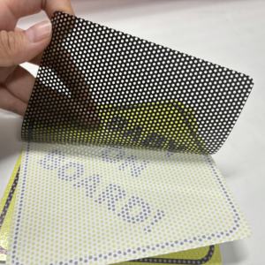 <span class=keywords><strong>Autocollant</strong></span> auto-adhésif <span class=keywords><strong>micro</strong></span>-<span class=keywords><strong>perforé</strong></span> imperméable personnalisé pour fenêtre - Product Image 1