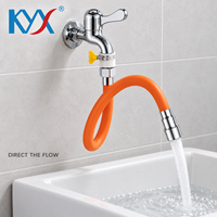 Tuyau d'extension de robinet durable, résistant à la corrosion, flexible, pour une utilisation dans la cuisine et la salle de bain