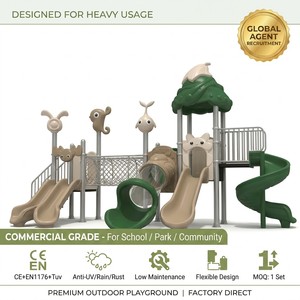 SageDelightRides Équipement de jeu extérieur OEM, <span class=keywords><strong>Tour</strong></span> de toboggan Onde de requin pour enfants, en plastique LLDPE et acier, pour écoles, parcs, garderies, vente en gros - Product Image 1