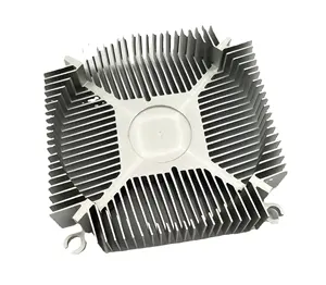 एल्यूमीनियम बाहर निकालना गर्मी सिंक 1U 1155 सीपीयू कूलर heatsink