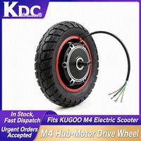 Moteur de roue arrière ES-F-4812 48V 800W, moteur de moyeu, pneu tout-terrain 10 pouces, roue de remplacement pour trottinette électrique - Réglable et facile à installer