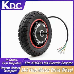Moteur de roue arrière ES-F-4812 48V 800W, moteur de moyeu, pneu tout-terrain 10 pouces, roue de remplacement pour trottinette électrique - Réglable et facile à installer - Product Image 1