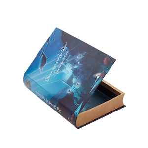 Scatola Regalo a Forma di Libro con Dorso Arrotondato e Chiusura a Nastro, Confezione Rigida in Cartone Personalizzata - Product Image 4