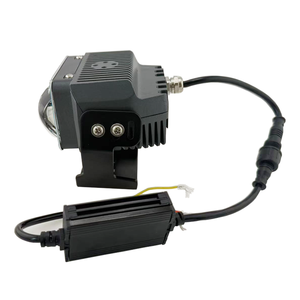 หลอดไฟ LED ทรงสี่เหลี่ยมสำหรับรถยนต์เจ็ตัวร์9-60V 80W 6000K สำหรับ<span class=keywords><strong>รถ</strong></span>บรรทุกไฟ LED สามสี - Product Image 2