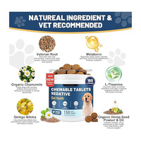 Complément Apaisant pour Animaux de Compagnie Marque Blanche – Friandises Anti-Anxiété pour Chiens (Grands et Petits) – Vente en Gros OEM ODM