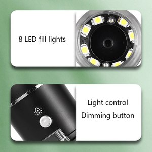 Cámara de microscopio <span class=keywords><strong>digital</strong></span> USB portátil 1000X Lupa 8 luces LED, Plug & Play para PC, Android, Mac Ideal para PCB/Skin - Product Image 6