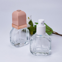 Diffuseur de roseaux en verre fond de teint liquide, bouteilles de 30ml flacon pulvérisateur de lotion dans des bouteilles en verre pour emballage en verre