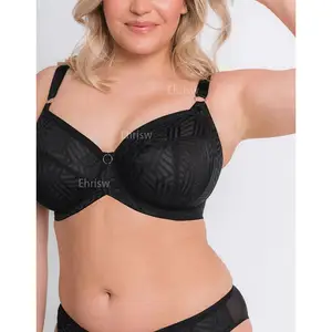 ชุดชั้นในเต็มคัพสีดำ2023 Curvy Bra CURVY KATE Vibe