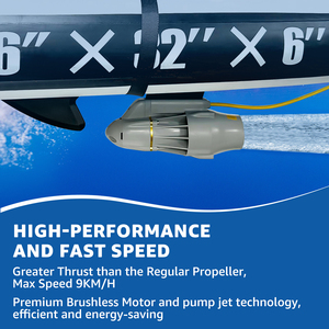 <span class=keywords><strong>Moteur</strong></span> d'aileron de poisson électrique sous-marin à grande vitesse pour planches à pagaie gonflables propulseur de <span class=keywords><strong>moteur</strong></span> puissant pour canoë de Kayak - Product Image 4