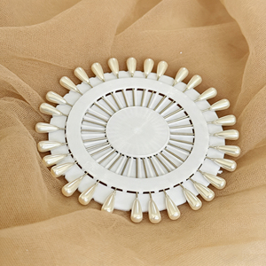 Épingles à <span class=keywords><strong>hijab</strong></span> en forme de goutte d'eau, pinces de fixation colorées, foulards, hijabs, aiguilles de fixation, broches, colliers, etc. 30 pièces - Product Image 5