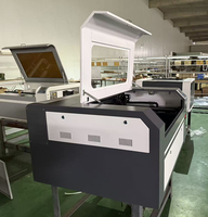 Machine de découpe laser automatique CO2 9060 pour mousse, acrylique, tissu, bois, pierre, caoutchouc, MDF, machine de gravure