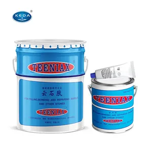 KEDA Teeniax Bestes Polyester harz 0,8 l 4l 19l hochfester Mastix kleber für die Reparatur von Marmor granitsteinen