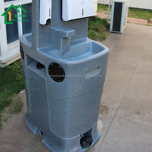 Al aire libre de mano portátil estación de lavado móvil lavabo <span class=keywords><strong>precio</strong></span> Hdpe móvil lavabo público aseo cuarto de baño Baño - Product Image 5