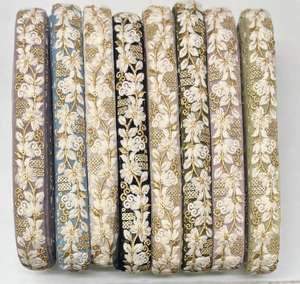 2025 nuevo vestido de lujo de encaje Gota tela de encaje con cuentas Mujeres Sudanesas Toub venta al por mayor duradero usando algodón francés de bajo precio - Product Image 3