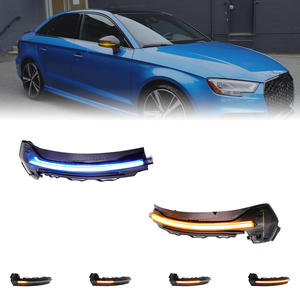 FetonAuto nouveaux clignotants dynamiques ambre blanc pour <span class=keywords><strong>Audi</strong></span> <span class=keywords><strong>A3</strong></span> 8V S3 RS3 <span class=keywords><strong>clignotant</strong></span> séquentiel miroir <span class=keywords><strong>clignotant</strong></span> lampes - Product Image 3