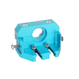 Soporte de montaje de boquilla de aleación de aluminio Creality E3D V6, color azul, para impresora 3D - Product Image 1