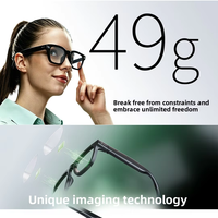 Nouvelles lunettes intelligentes AR à guide d'ondes optiques avec traduction en temps réel, navigation HUD, sous-titres, enregistrement de conférence et IA basée sur un grand modèle