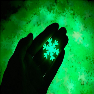 In the dark FAI DA TE 3 CENTIMETRI casa glow scuro glitter stars parete di plastica stella sticker decal per i bambini camere fluorescente sticker - Product Image 6