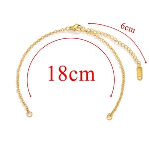 Pvd Vacuum Necklace 2 Tier <b>Chain</b> Cross Border Multi Fast Worldwide Shipping Two Tone Plating Technical Color Retention Time - Product Image 6