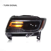 Kit de mise à niveau pour Jeep Grand Cherokee 2011-2015 : Phares avant LED de haute qualité avec lentille de projecteur et accessoires