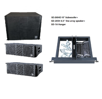 Équipement audio professionnel pour les églises et les salles de conférence, enceintes Line Array et système de sonorisation professionnel