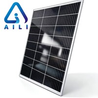 Panneau solaire monocristallin 150W 18V, module photovoltaïque portable 40 cellules, efficacité 22%, boîtier de jonction IP68 pour bateau, pêche, mini-applications